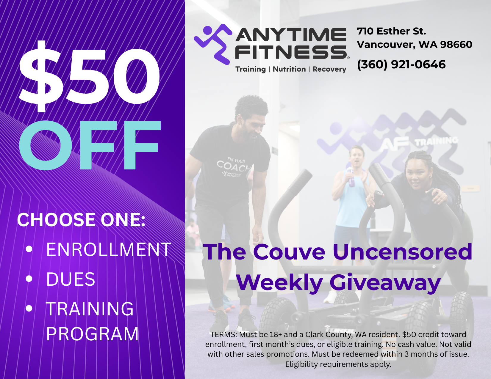 Anytime Fitness Downtown Vancouver WA Esther Short Park